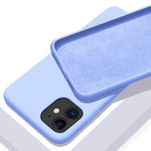 Load image into Gallery viewer, Solid Color Soft Silicone Case for iPhone