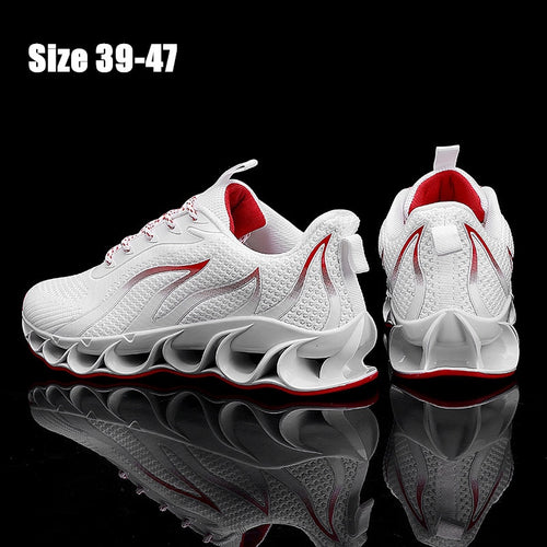 Fashion Men's Sneakers Running Sport Shoes Man Cushion Breathable Athletic Shoes Zapatillas Hombre 4 Colors Size 39-47