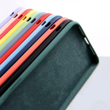Load image into Gallery viewer, Solid Color Soft Silicone Case for iPhone