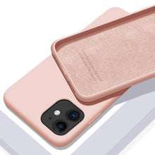Load image into Gallery viewer, Solid Color Soft Silicone Case for iPhone