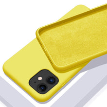 Load image into Gallery viewer, Solid Color Soft Silicone Case for iPhone