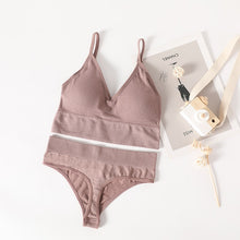 Load image into Gallery viewer, Women's Fitness Underwear Set, 2 pcs Set