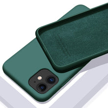 Load image into Gallery viewer, Solid Color Soft Silicone Case for iPhone