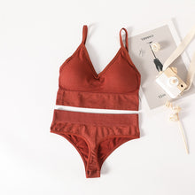 Load image into Gallery viewer, Women's Fitness Underwear Set, 2 pcs Set
