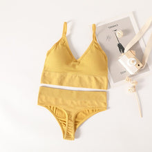 Load image into Gallery viewer, Women's Fitness Underwear Set, 2 pcs Set